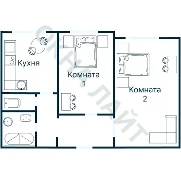 Планировка 3406