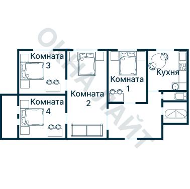 Планировка 3411