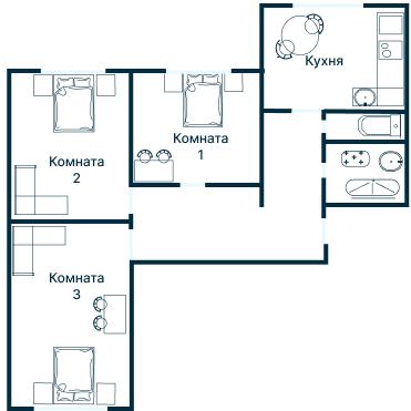 Планировка 3425