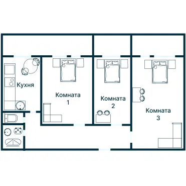 Планировка 3427