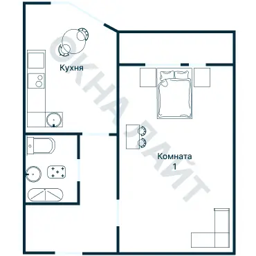 Планировка 3433