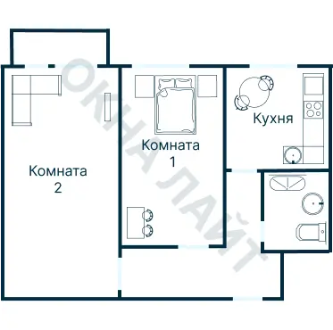 Планировка 3442