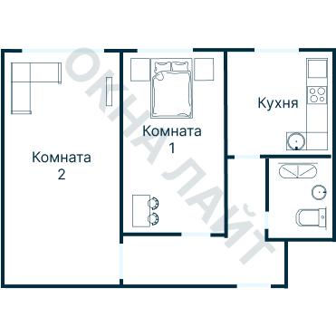 Планировка 3445