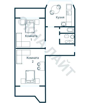 Планировка 3453