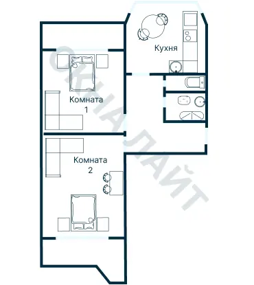 Планировка 3453