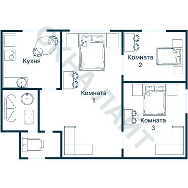 Планировка 3465