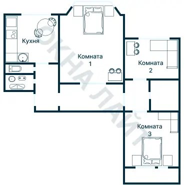 Планировка 3469