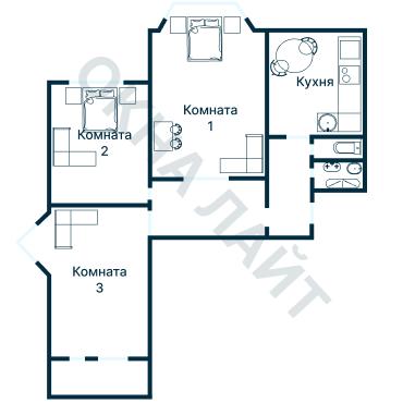 Планировка 3474